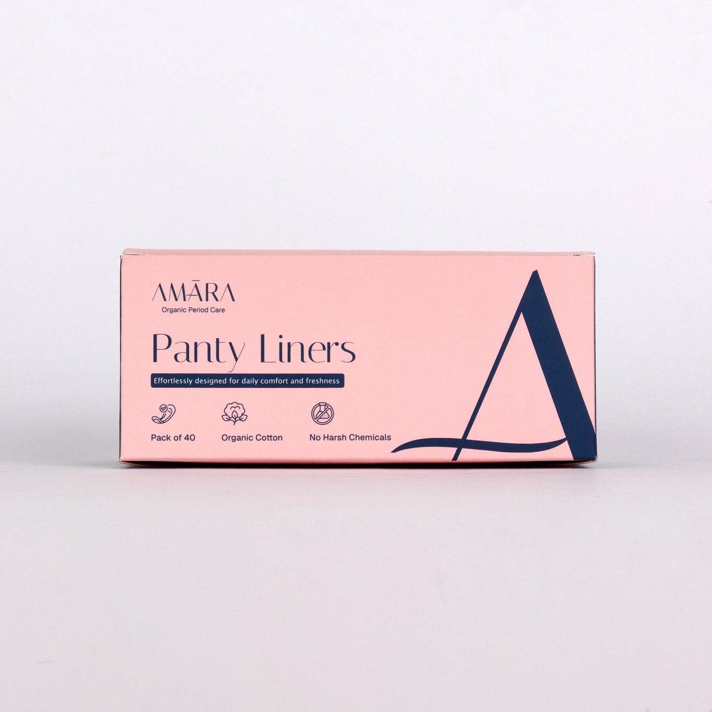 Daily Comfort Organic Cotton Panty Liners – Pack of 40