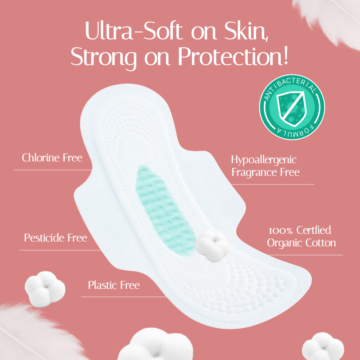 Ultra-Safe Sanitary Pads – XL+ (Heavy Flow)