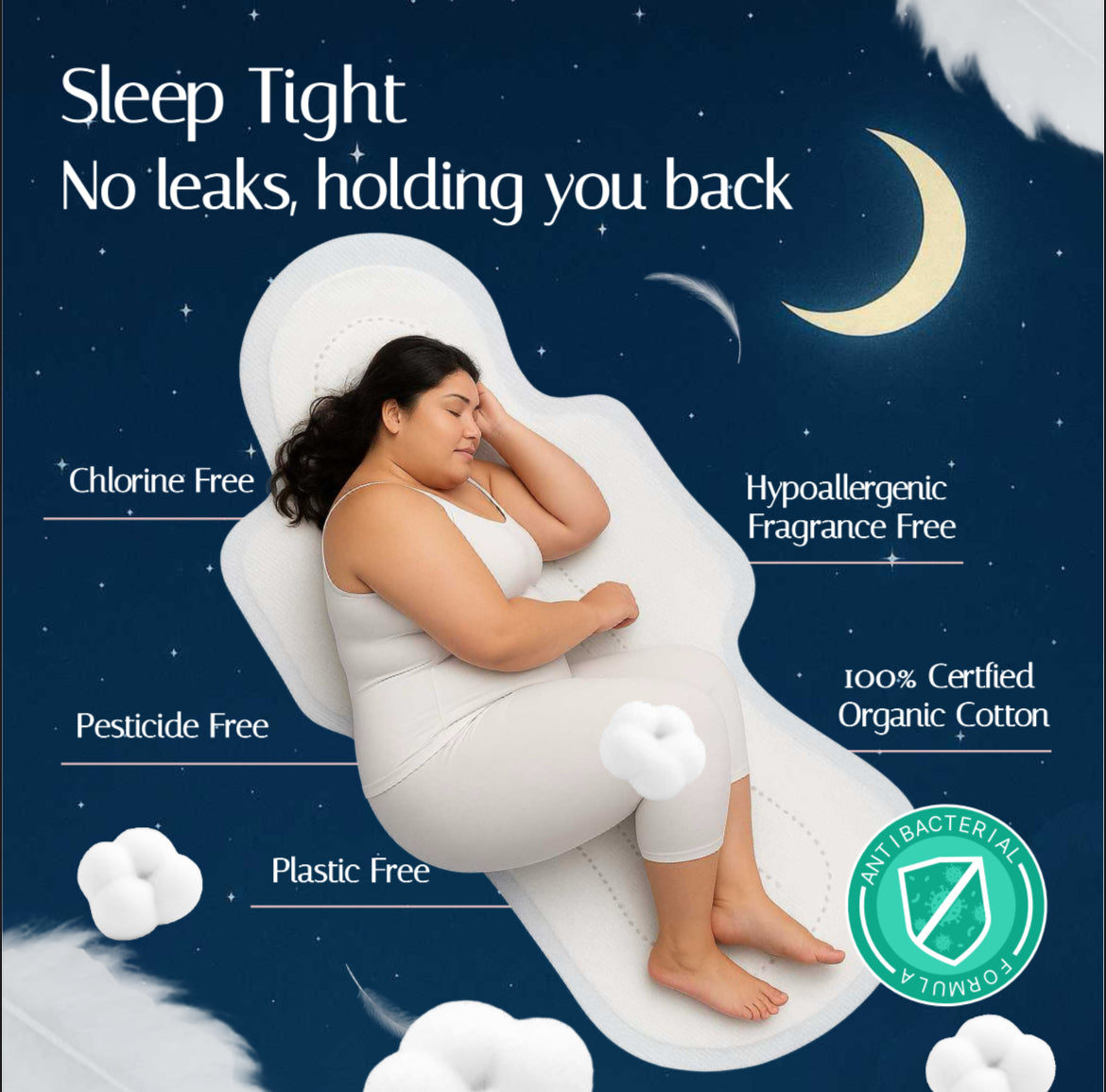 Ultra-Safe Sanitary Pads – XXL+ (Heavy Flow)