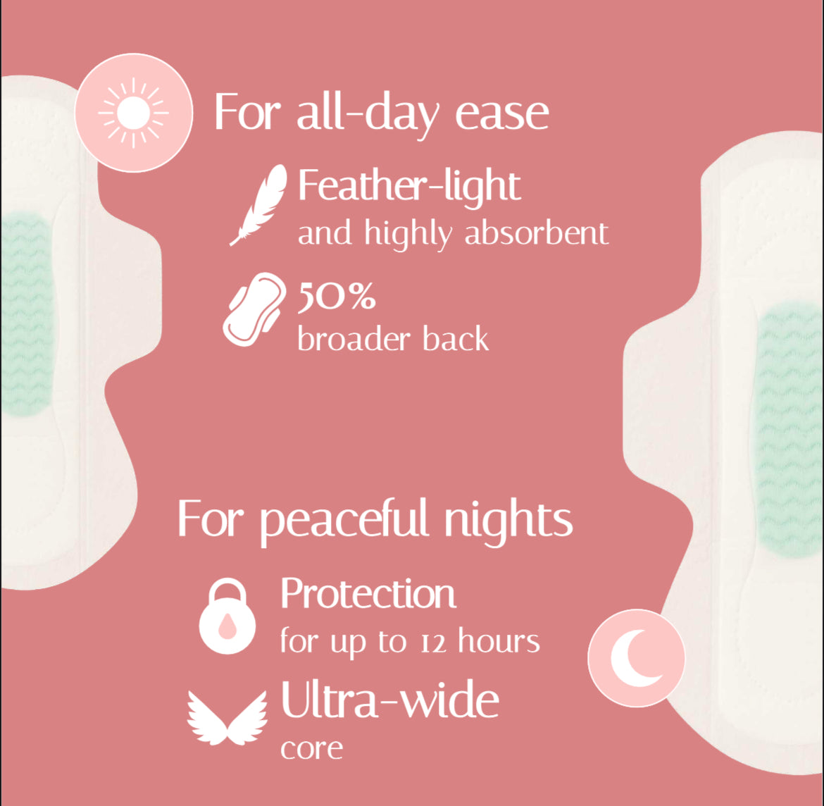 Ultra-Safe Sanitary Pads – XXL+ (Heavy Flow)
